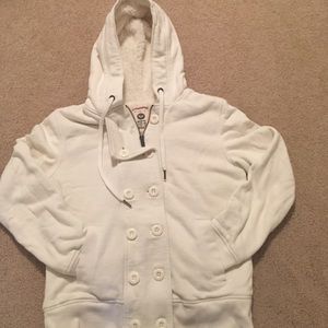 Rocky zipup/button up hoodie