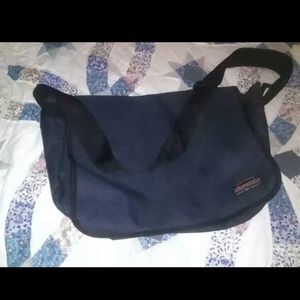 AEROPOSTALE Dark Blue Canvas Messenger Bag