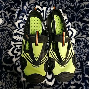 Boys Nerf Beach Swim Shower Shoes XL 4-5