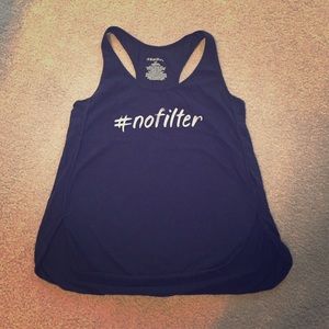 #nofilter tank top/ crop top