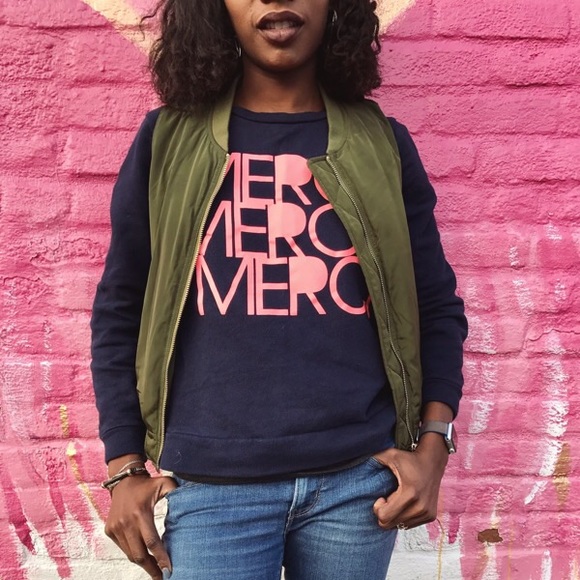 J.Crew Thank You 3x Sweatshirt