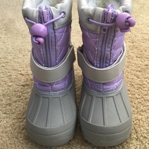 Toddler Girls Snow Boots - Size 8