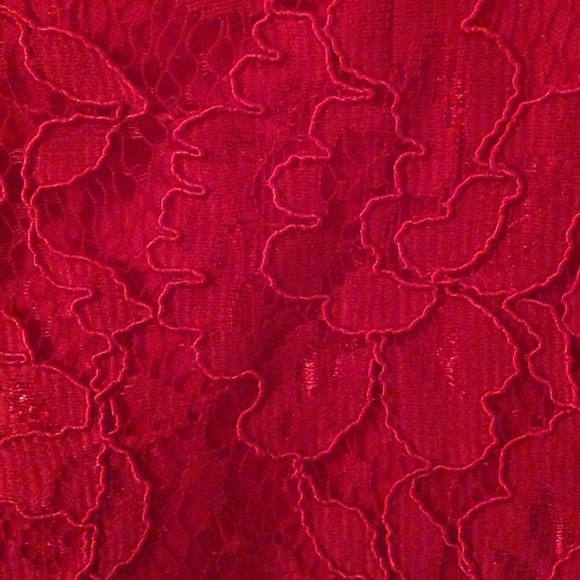 β€οΈ Sequin Hearts Sweetheart Glitter Lace Dress - Picture 8 of 8