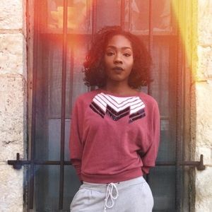 Levi's Embellished Crop Sweater