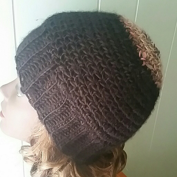 Crocheted Thinking Cap Beanie - image 2