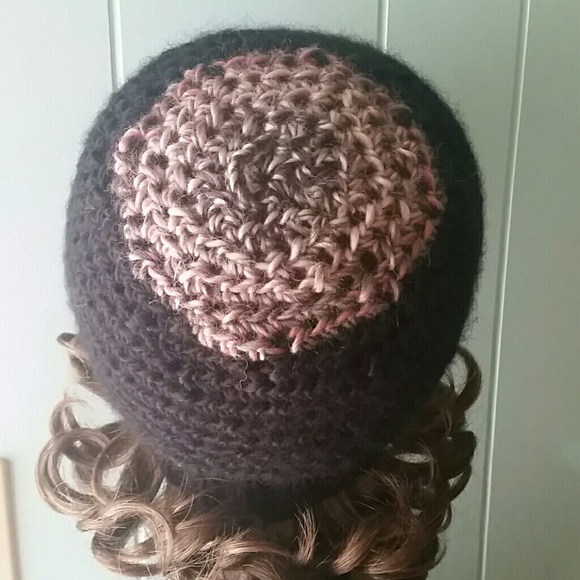 Crocheted Thinking Cap Beanie - image 3