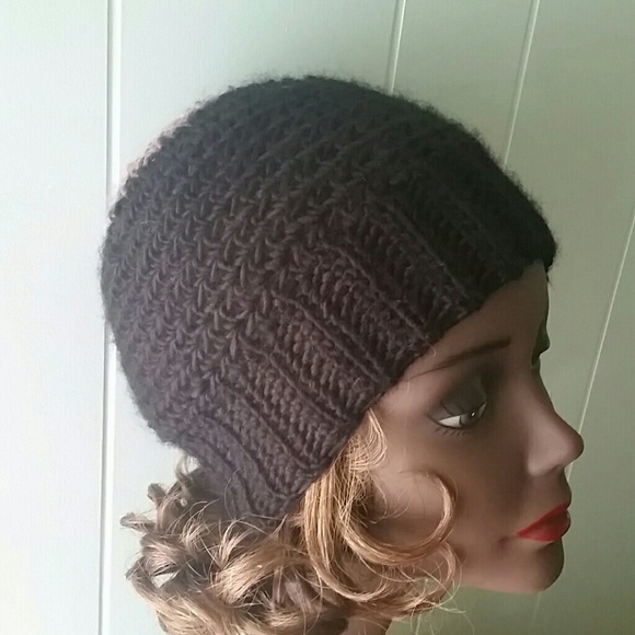 Crocheted Thinking Cap Beanie - image 4