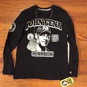 John Cena Brand Boys long sleeve thermal shirt