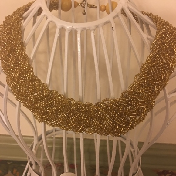 Fashion necklace gold color