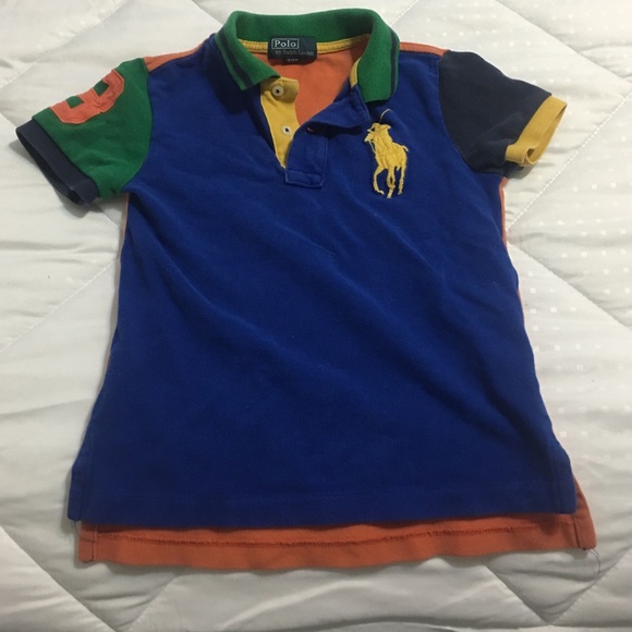 Boys 3T multicolored #3 Polo