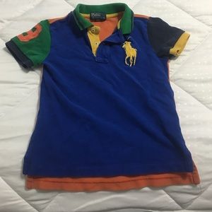 Boys 3T multicolored #3 Polo