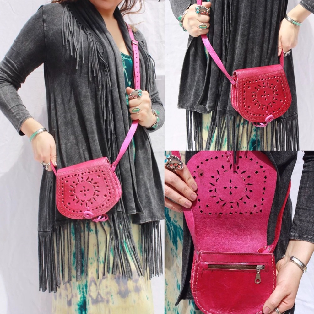 Handmade  Leather Moroccan HM0006