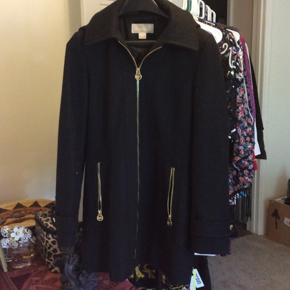 Black Michael Kors coat