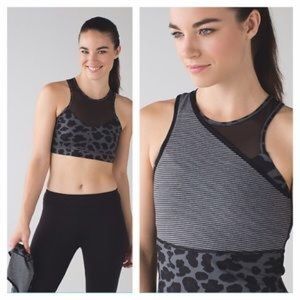 Lululemon meshed up tank! Sports bra and shirt!