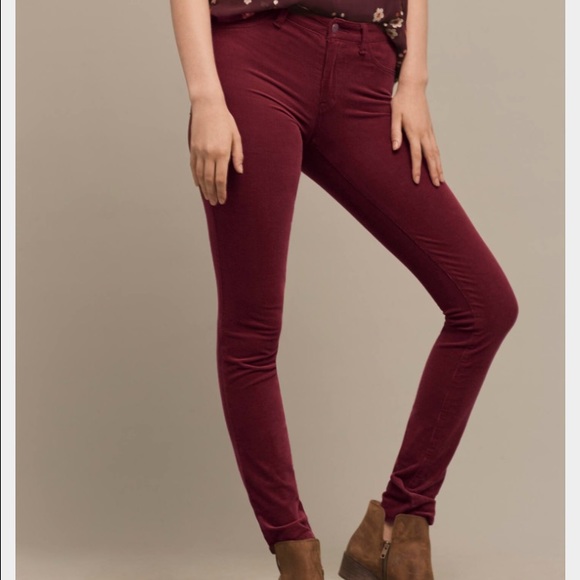 pilcro and the letterpress serif corduroy pants