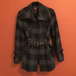 Miss Sixty Plaid Coat