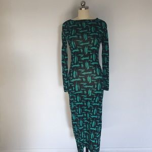 TopShop Jersey 3/4 Length Dress