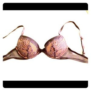 Beautiful blue lace Calvin Klein bra 32B