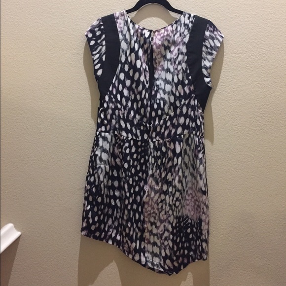 Cusp By Neiman Marcus Printed Asymmetrical Dress - image 2