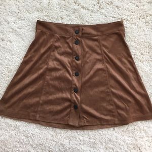 AE suede vintage skirt
