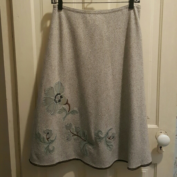 J. Jill tweed skirt