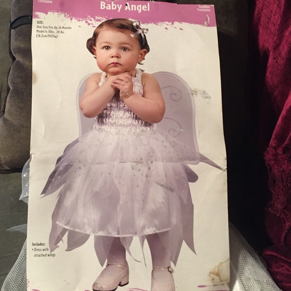 Baby/toddler Angel costume-Fits up to 24 months