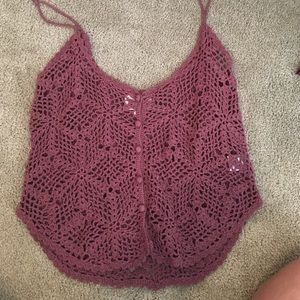 Crochet tank top