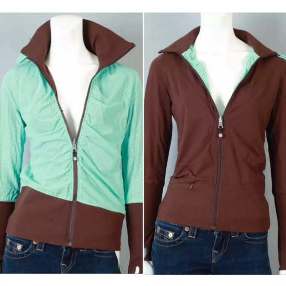 Reversible raja lululemon full zip