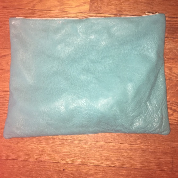 Blue American Apparel Clutch - Picture 1 of 3