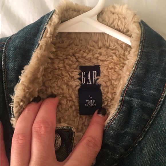 Sherpa Large jean jacket