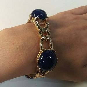 Gold and Navy bracelet!!