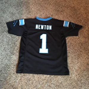 Cam Newton Black Football Jersey Carolina Panthers