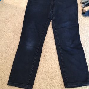 Tory-Burch cropped skinny jean