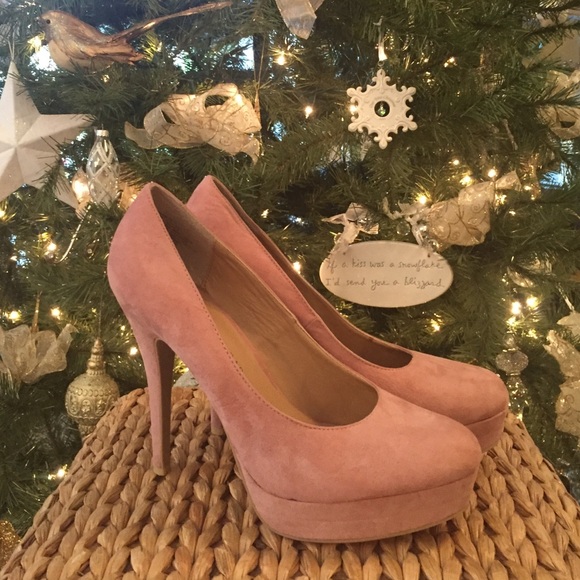 LC Lauren Conrad Shoes - Lauren Conrad suede heels