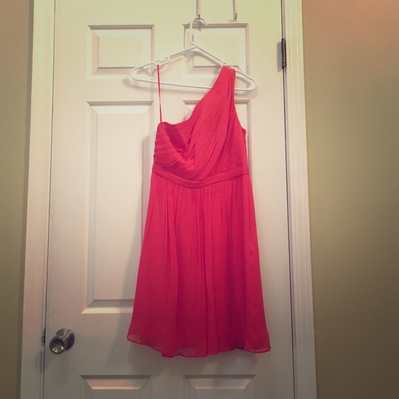 Beautiful J.Crew silk crepe strawberry dress Size2