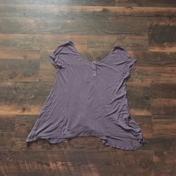 Sparkle & Fade Split Back Tee