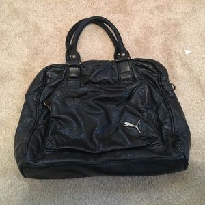 Black puma purse!