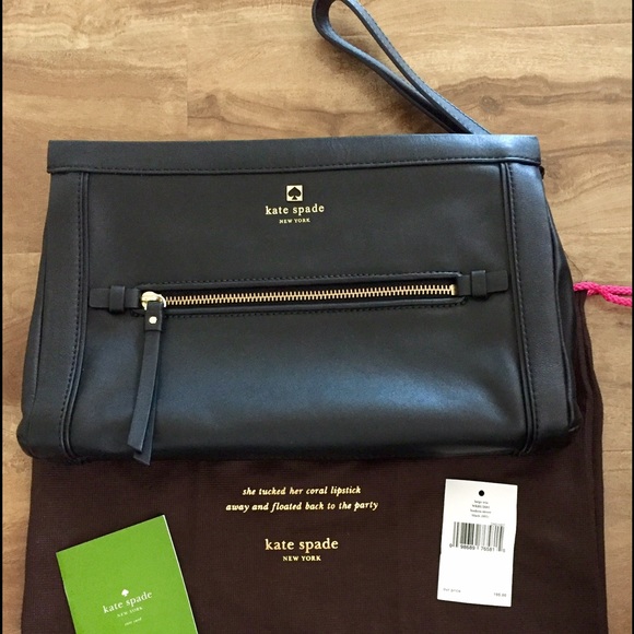 kate spade Handbags - Kate Spade large Tria clutch