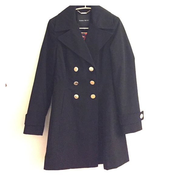 Ivanka Trump black trench coat XS - New w/o tags
