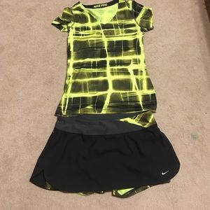 Nike pro workout outfit