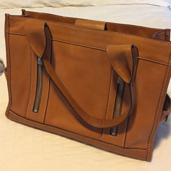 Michaels Kors Camel Leather Tote