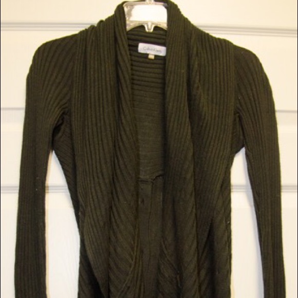 Long black Cardigan
