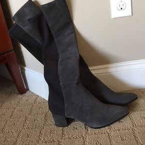 Stuart Weitzman Grey Suede boots