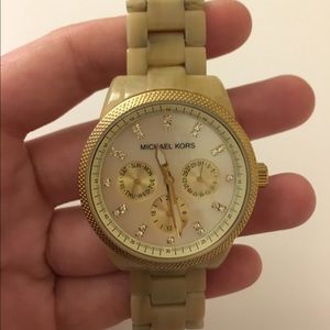 Michael Kors Tortoise Shell Watch