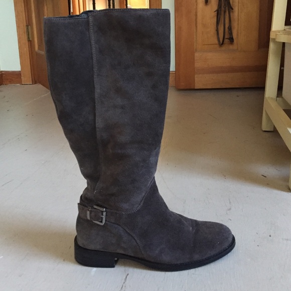 Seychelles grey suede boot; size 9