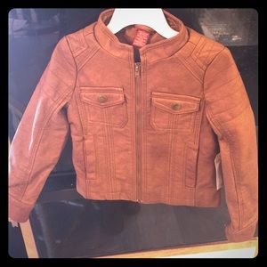 NWT Arizona jean bomber jacket size 4