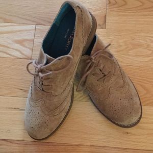 Suede Oxfords