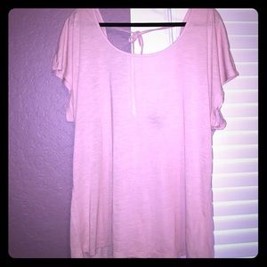 ✨FINAL PRICE✨Torrid Plus Size Hi-Lo Blush Tee