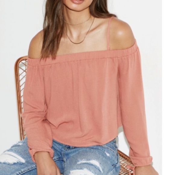 Kendall and Kylie off shoulder too taupe
