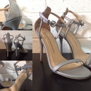 Silver Chinese Laundry Sandals